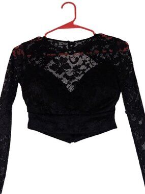 Bee Darlin Womens Cropped Top,1-Piece